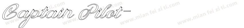 Captain Pilot字体转换